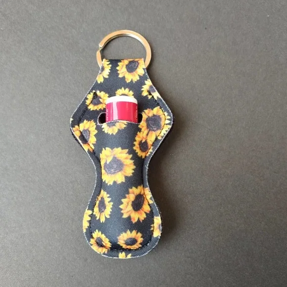 5 for $25 Stocking Stuffers Wrist Strap Lip Balm Holder Keychain Lipstick Holder - Picture 3 of 4